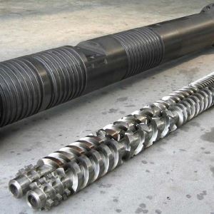 Barril del tornillo gemelo paralelo